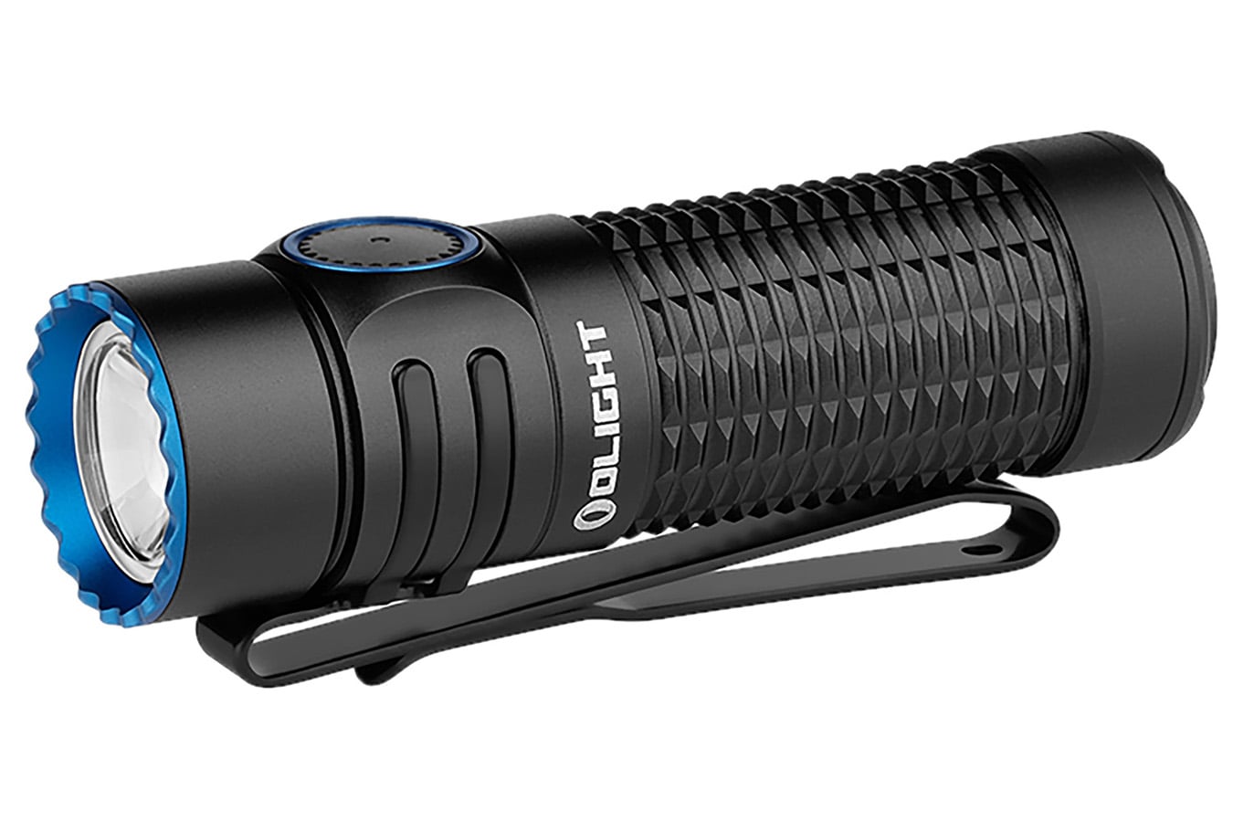 Olight Warrior Nano Black Anodized 15/60/400/600/1,200 Lumens White LED