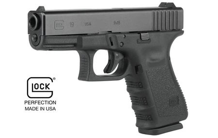 GLOCK 19 Gen3 9mm 15-Round Pistol Made in USA