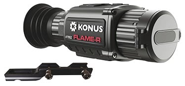 Konus Konus 7952 Flame-R Thermal Rifle Scope Hand Held/Mountable Scope Black 2.5-20x Multi Reticle 256x192 Resolution Zoom Dig
