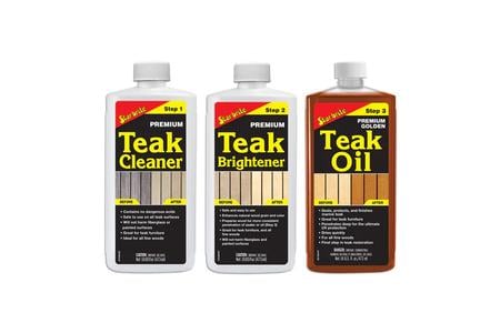 TEAK CARE KIT PINT