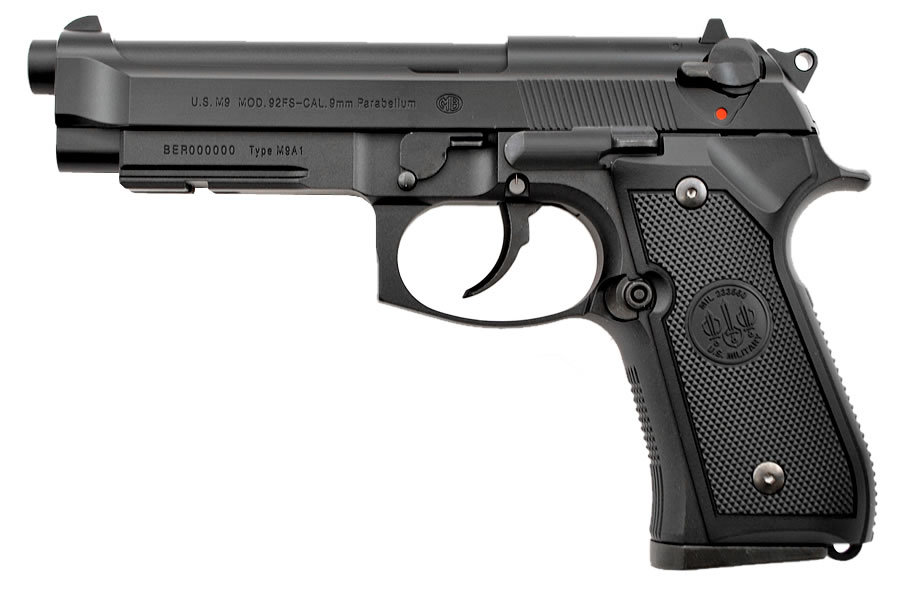 Beretta 92FS Type M9A1 9mm Centerfire Pistol with Rail 