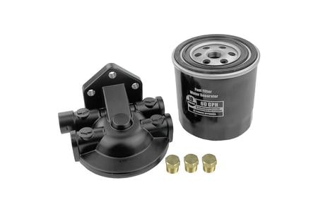 FUEL FILTER/WATER SEPARATOR KIT SPIN-ON MERC TYPE W/LOGO