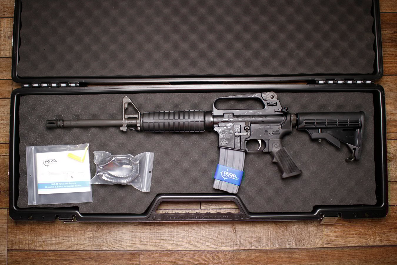 Rock River Arms LAR-15M 5.56mm Police Trade-In Rifle (New In Box) Law Enforcement Markings
