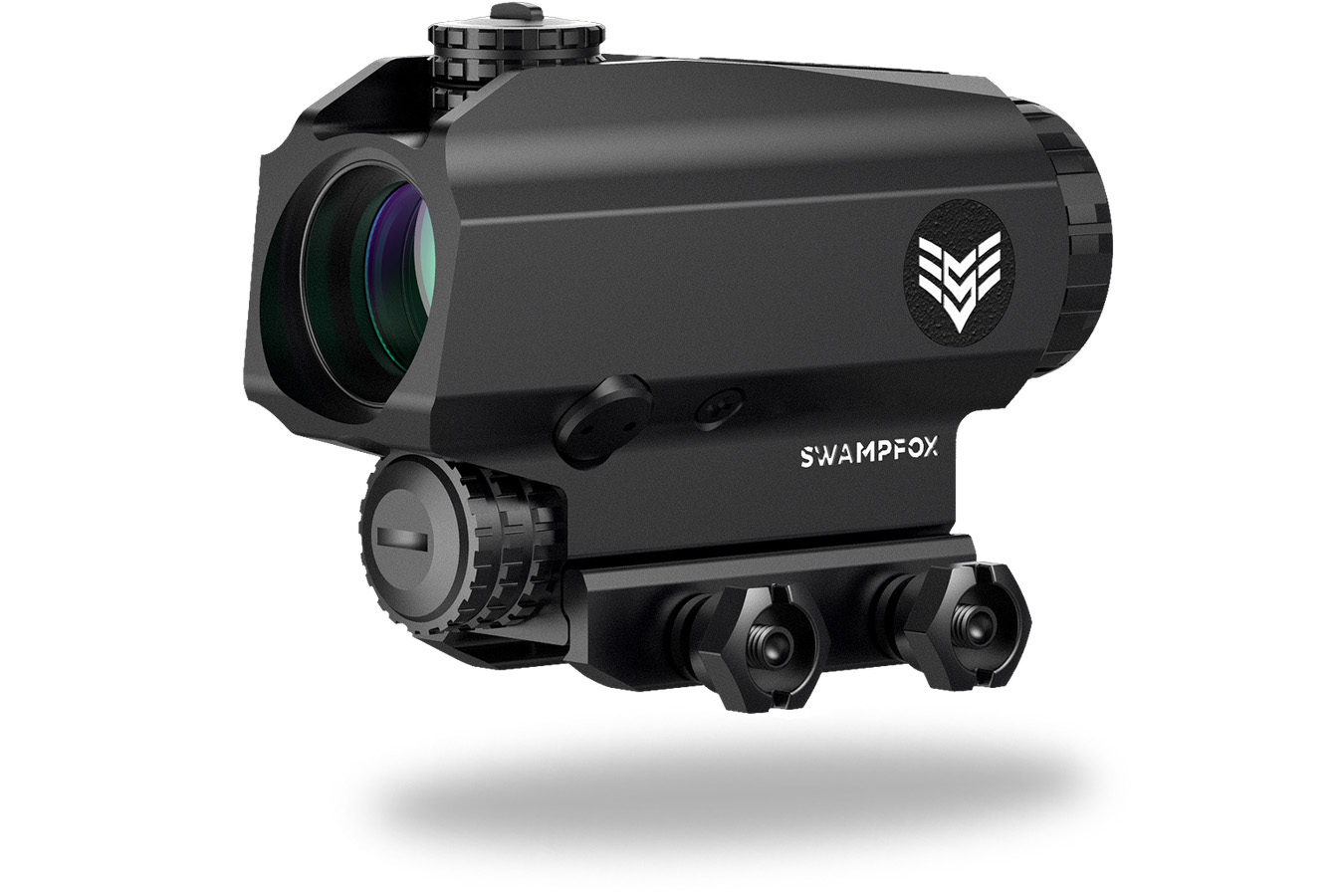 Swampfox Optics Blade 1x25mm Red IR BRC Reticle Prism Sight Black