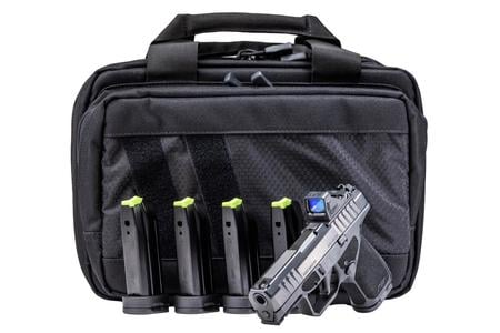 ROST MARTIN RM1S 9MM BLACK 4 VIRIDIAN RFX11 GREEN DOT 5 MAGS SAVIOR BAG