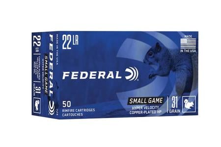 Federal 22LR 31 gr Copper Plated Hollow Point Small Game 500 Round Brick exclusive deals