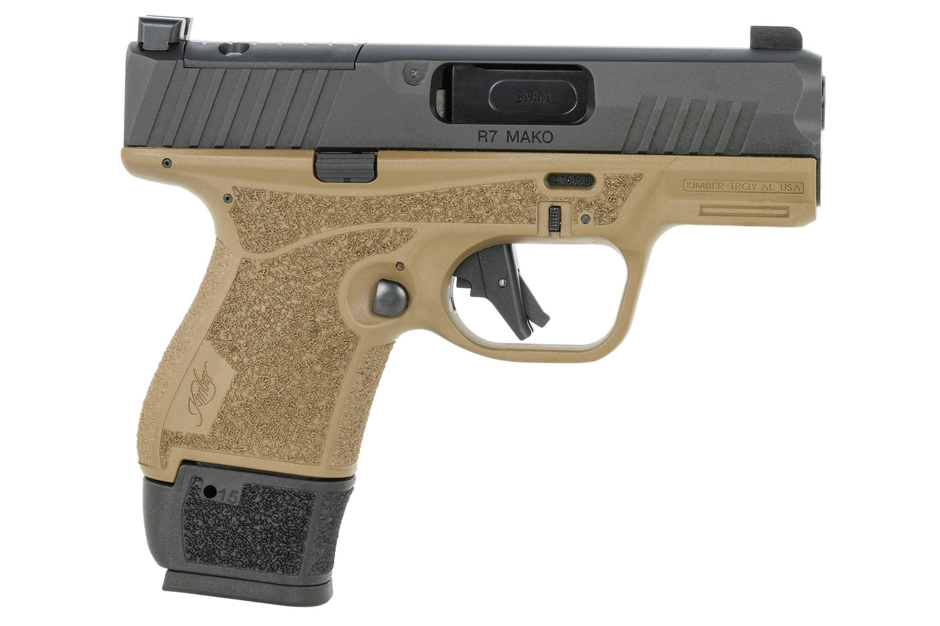 Kimber R7 Mako Sub-Compact Frame 9mm Luger Pistol with Optic Ready Slide