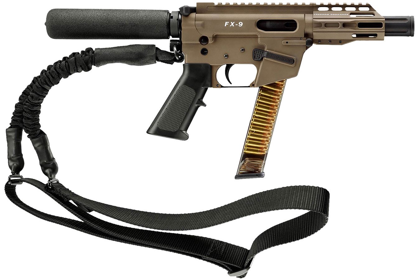 Freedom Ordnance FX9P 9mm Luger Pistol with M-LOK Handguard