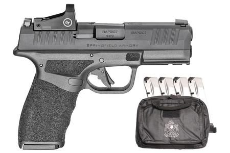 SPRINGFIELD HELLCAT PRO COMPACT OSP 9 MM 3.8 IN BARREL 3-15 RD AND 2-17 RD MAGS