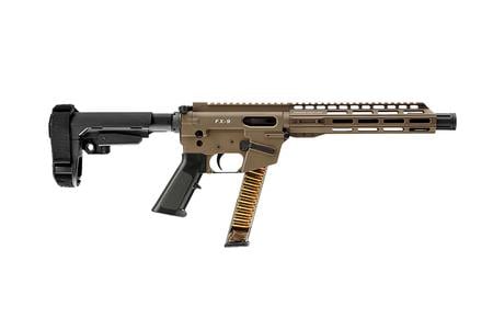 FREEDOM ORDNANCE FX9P10S-FDE  9MM 10BRACE 31R FDE