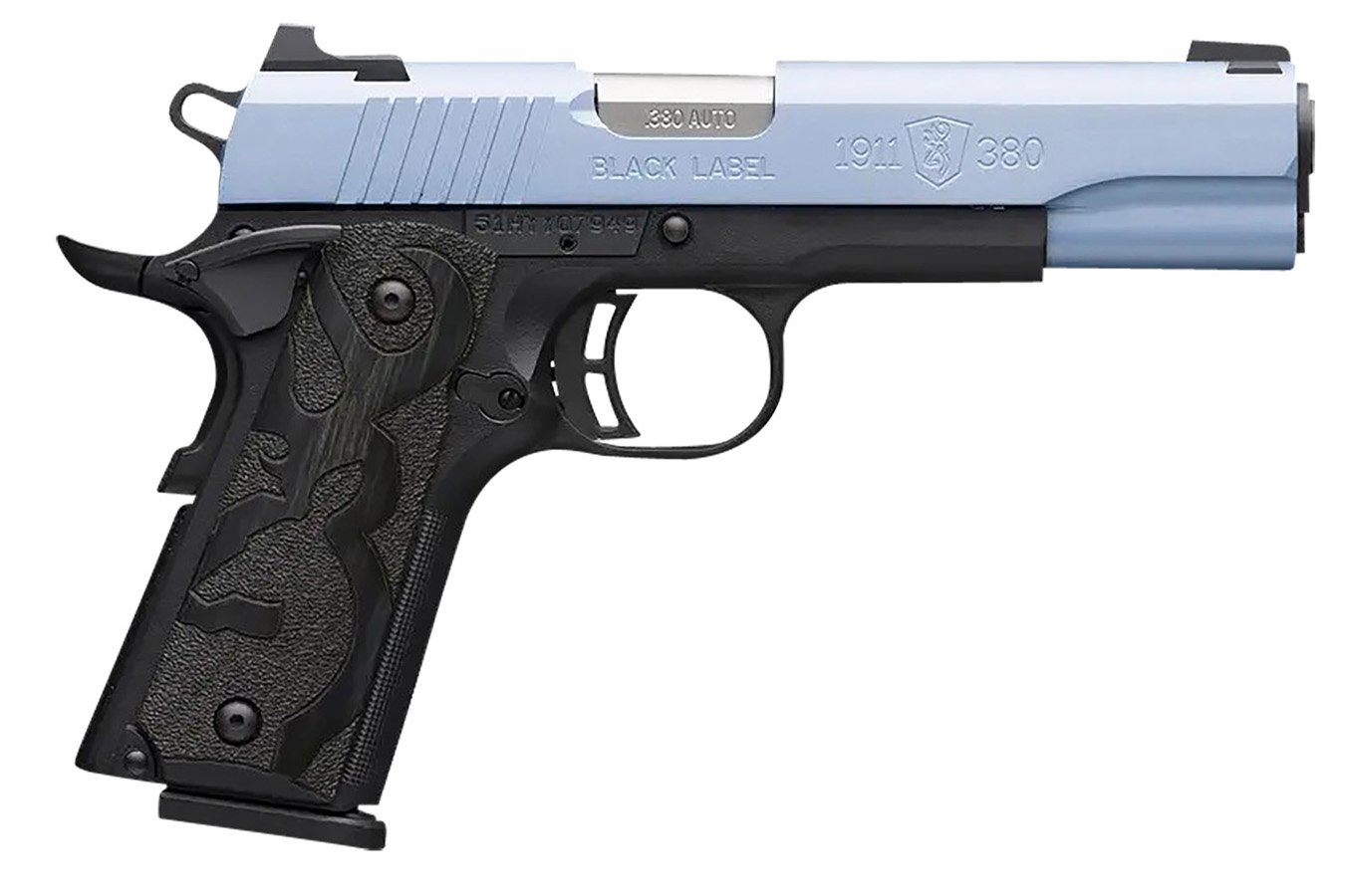 Browning 1911-380 Black Label Full Size Frame 380 ACP