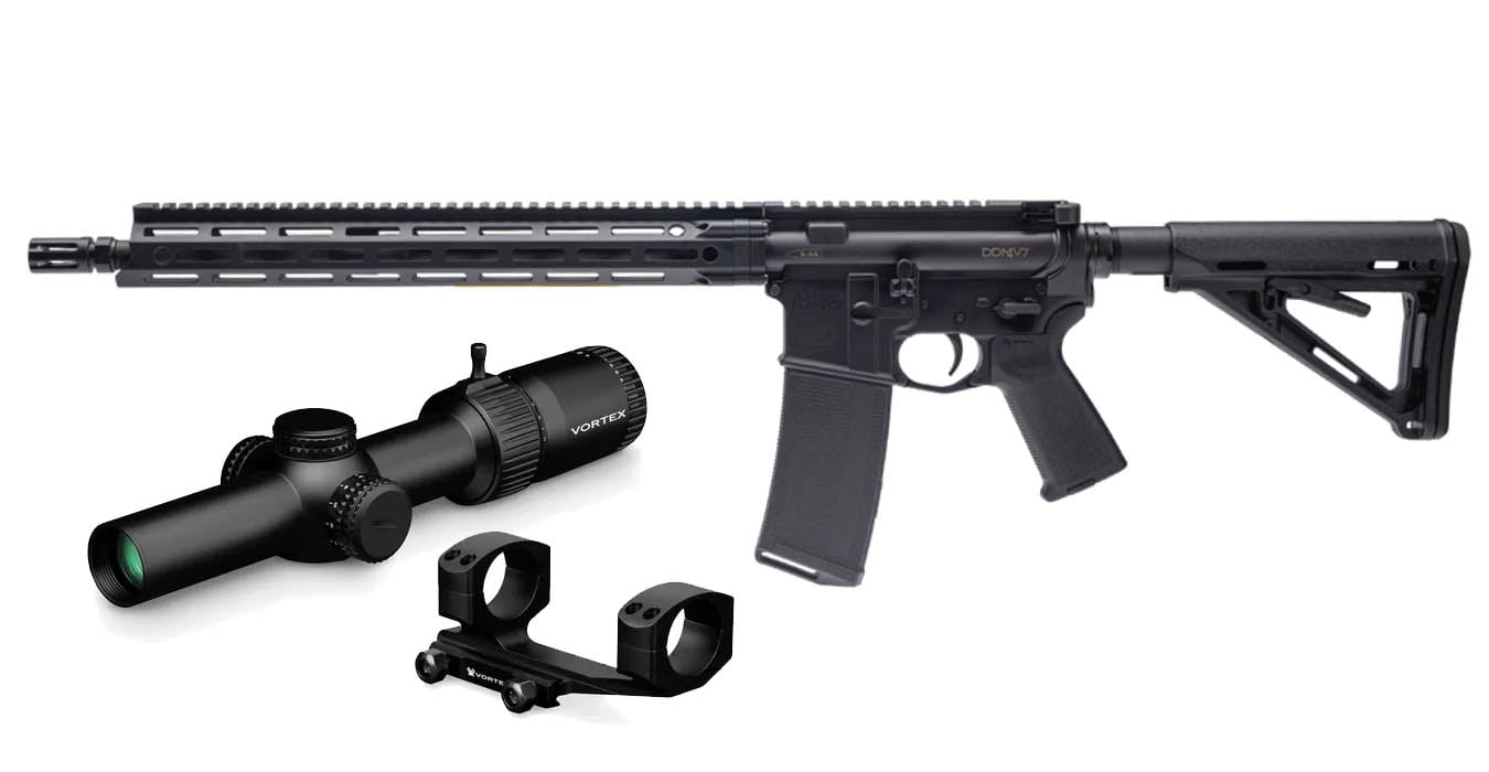 No. 40 Best Selling: DANIEL DEFENSE DDM4V7 5.56MM 16 WITH VORTEX VENOM