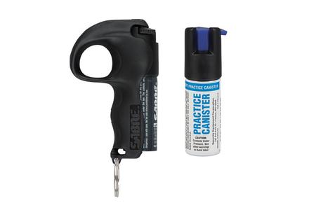 QUICK GRIP PEPPER SPRAY KIT BLACK