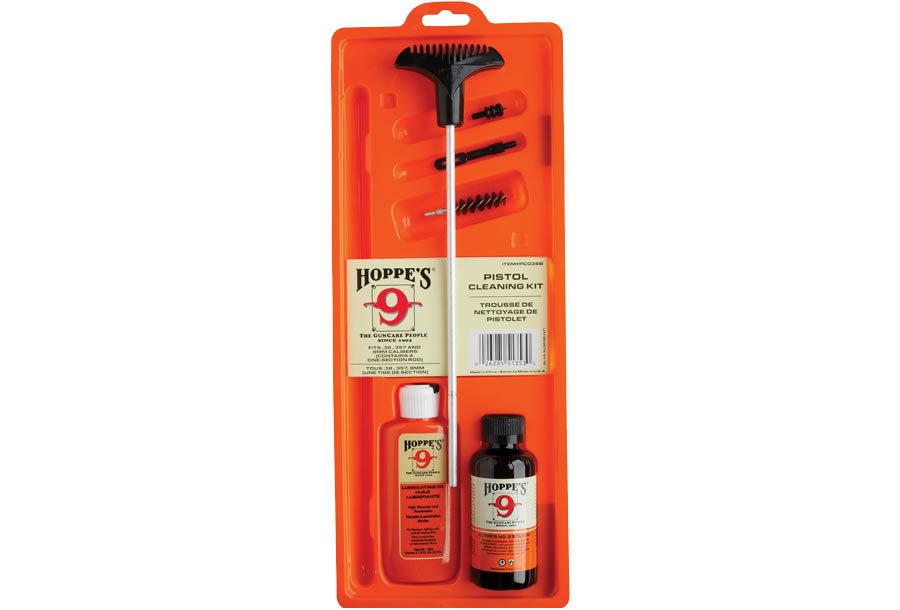 Hoppes Pistol Cleaning Kit (38, 357, 380, 9mm)