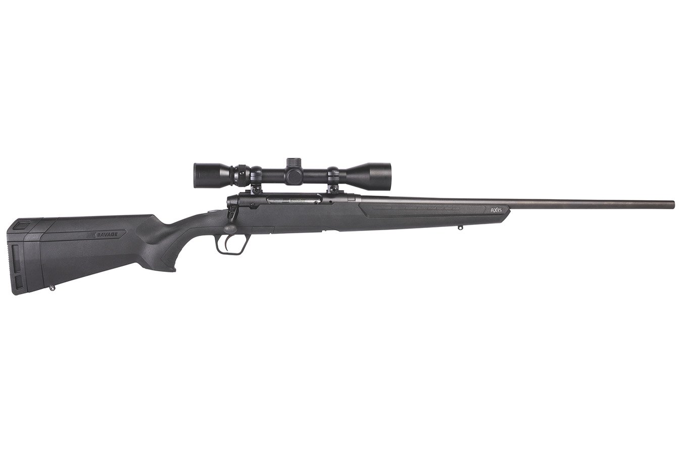 Savage Axis XP Full Size 6.5 Creedmoor Bolt Action Rifle with Weaver 3-9x40mm Scope