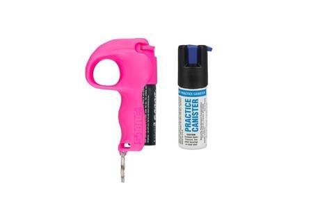 QUICK GRIP PEPPER SPRAY KIT PINK