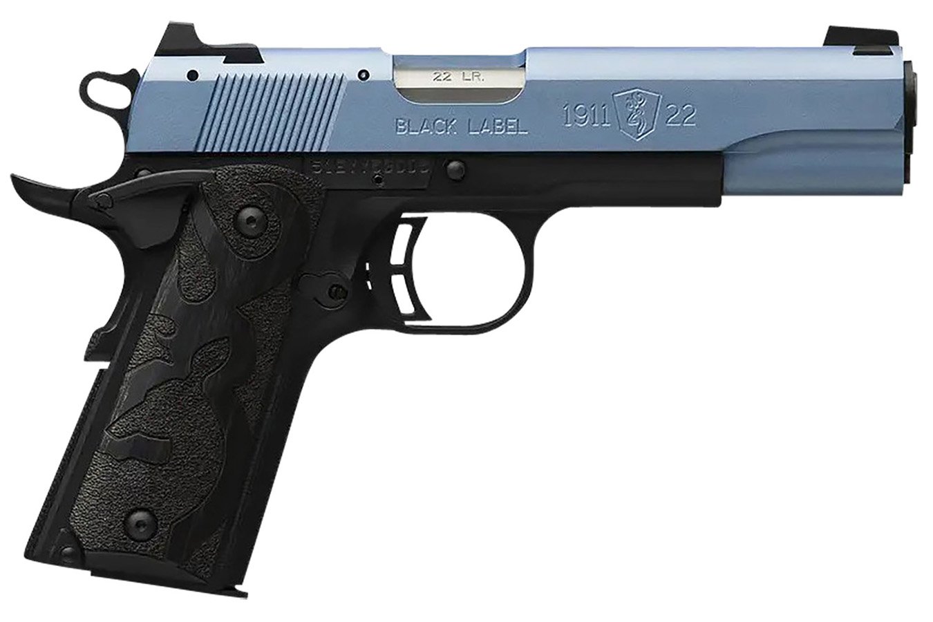 Browning 1911-22 Black Label Full Size Frame 22 LR Pistol with Black Laminate Wood Grips