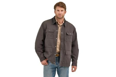 BARN COAT LINED WITH ZIPPER