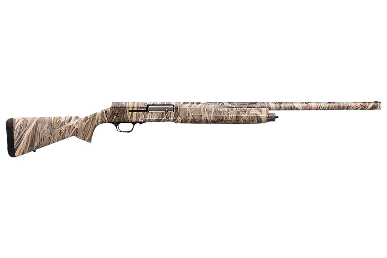 Browning A5 Sweet Sixteen Full Size 16 Gauge Semi-Auto Shotgun with Mossy Oak Shadow Grass Habitat Camo