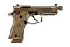 BERETTA 80X CHEETAH TACTICAL DESERT 380 ACP 4.4 IN BARREL