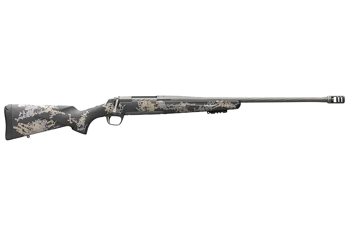 Browning X-Bolt Mountain Pro SPR Full Size 6.8 Western Bolt Action Rifle with Accent Graphics Carbon Fiber Stock