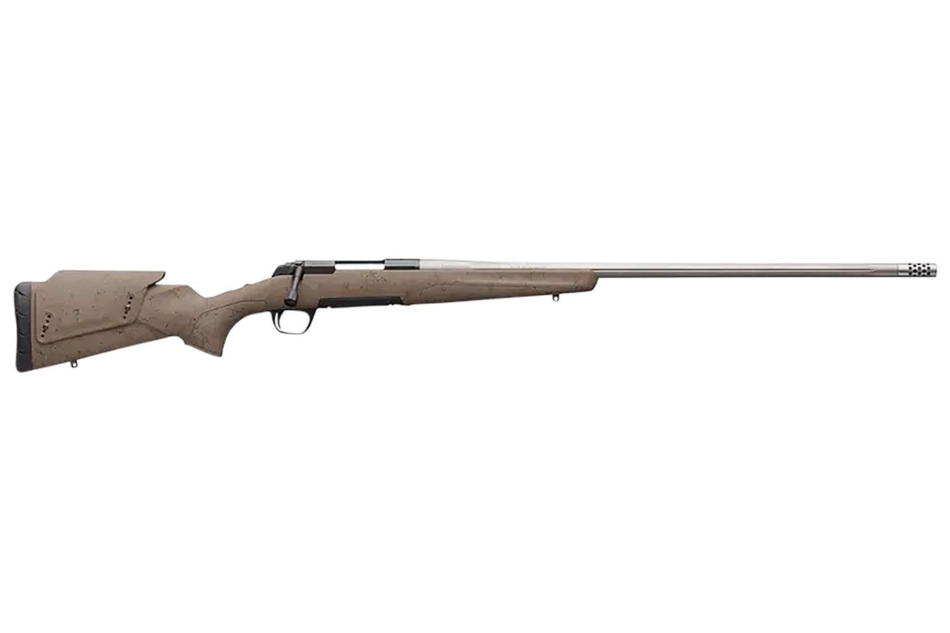 Browning X-Bolt Western Hunter LR Fiber Fusion 30 Nosler Bolt Action Rifle with Threaded Barrel