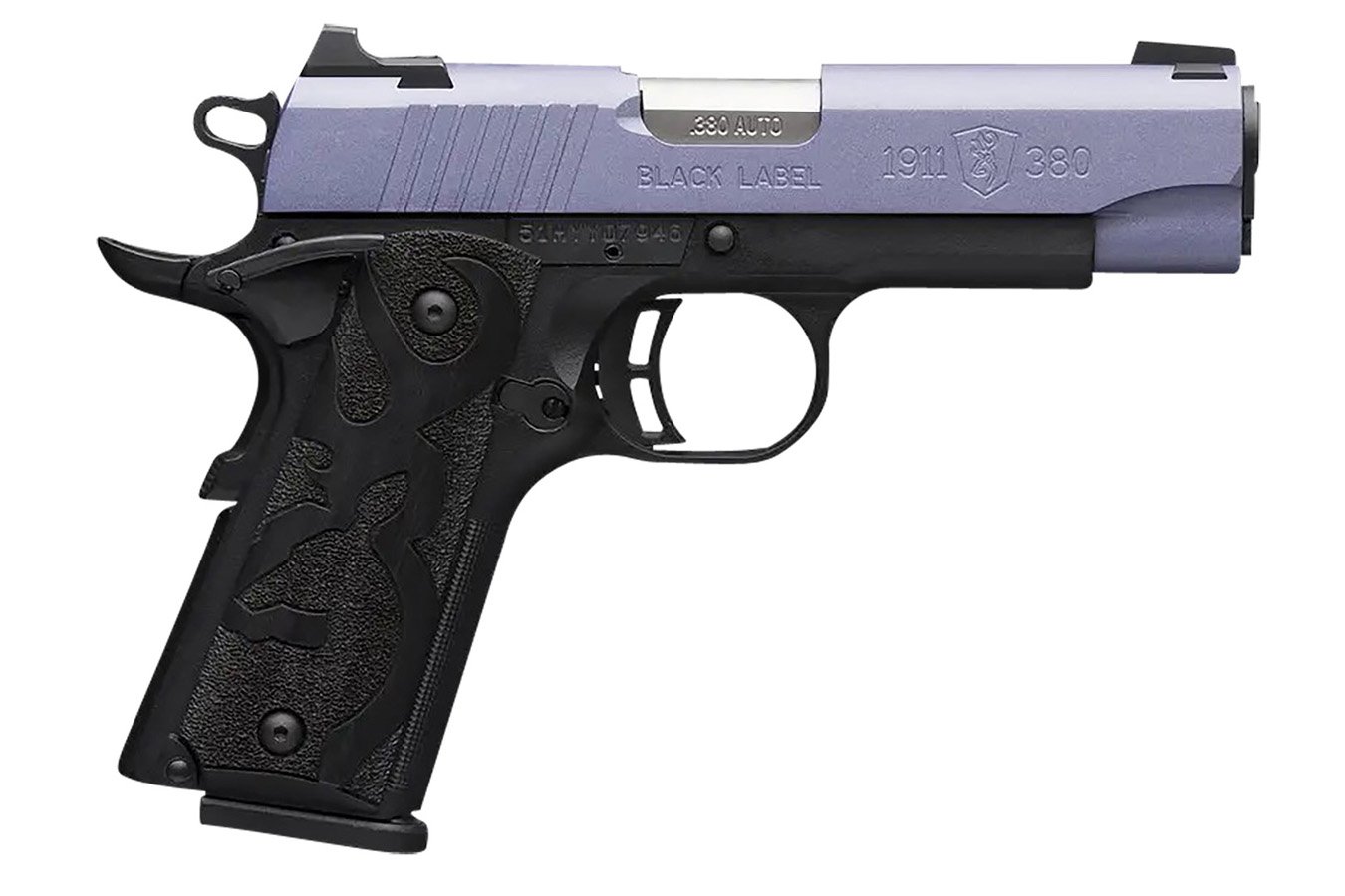 Browning 1911 Black Label Compact Frame 380 ACP Pistol with 