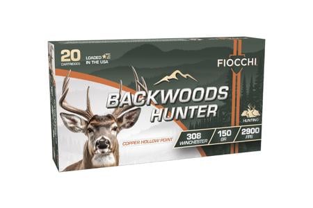 BACKWOODS HUNTER 308 WIN. 150GR