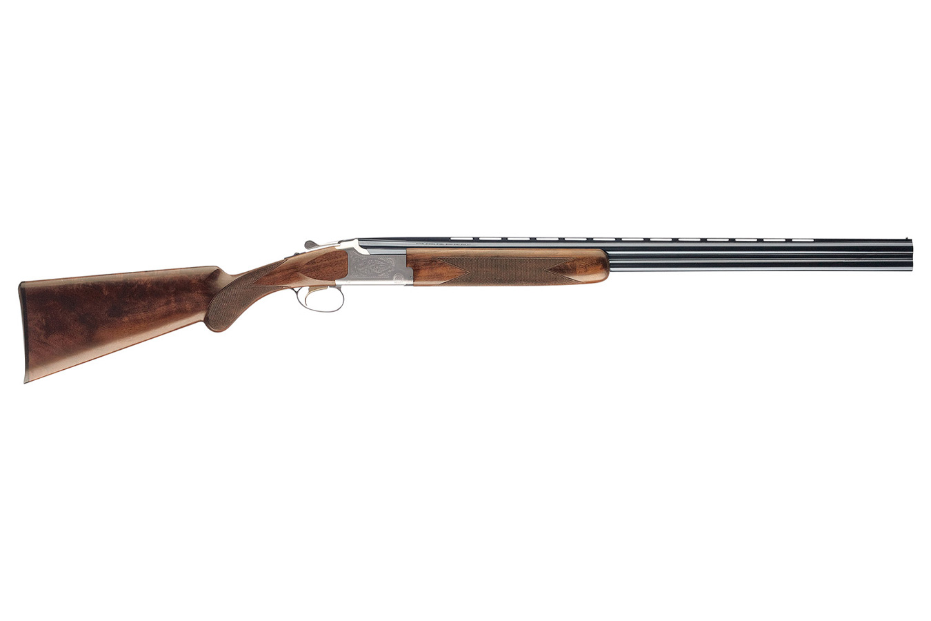 Browning Citori White Lightning Full Size 12 Gauge Break Open Shotgun with Grade III/IV Oiled Black Walnut Wood Stock