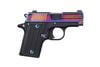 SIG SAUER P238 MICRO COMPACT 380 ACP 2.7 IN BARREL POLISHED RAINBOW TITANIUM SLIDE