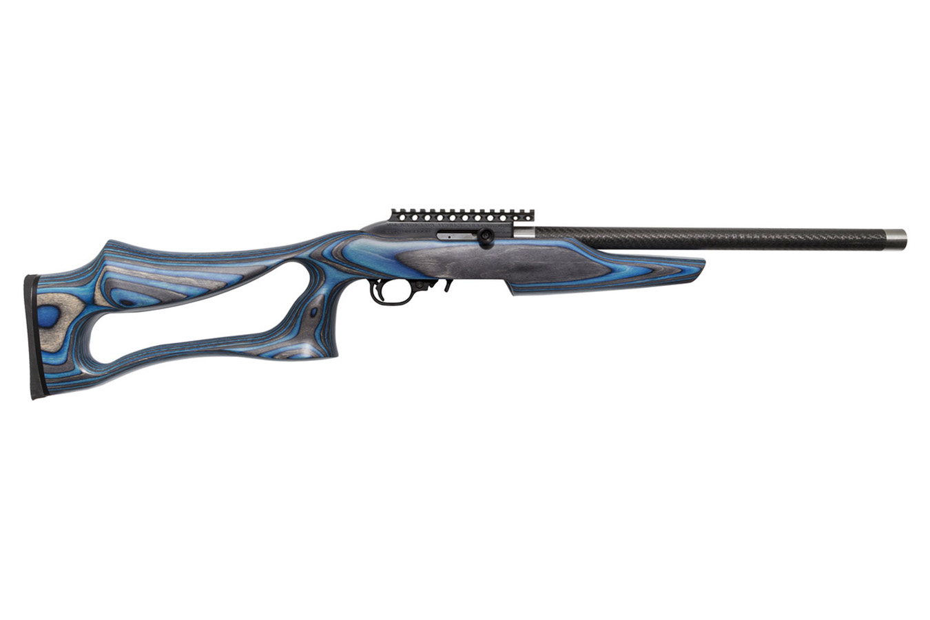 Magnum Research Magnum Lite SwitchBolt Full Size 22 LR Rifle with Blue Fixed Thumbhole Stock