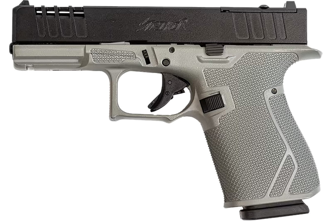 Great Lakes Firearms Striker Compact Frame 9mm Luger Pistol with Black Nitride Steel Barrel