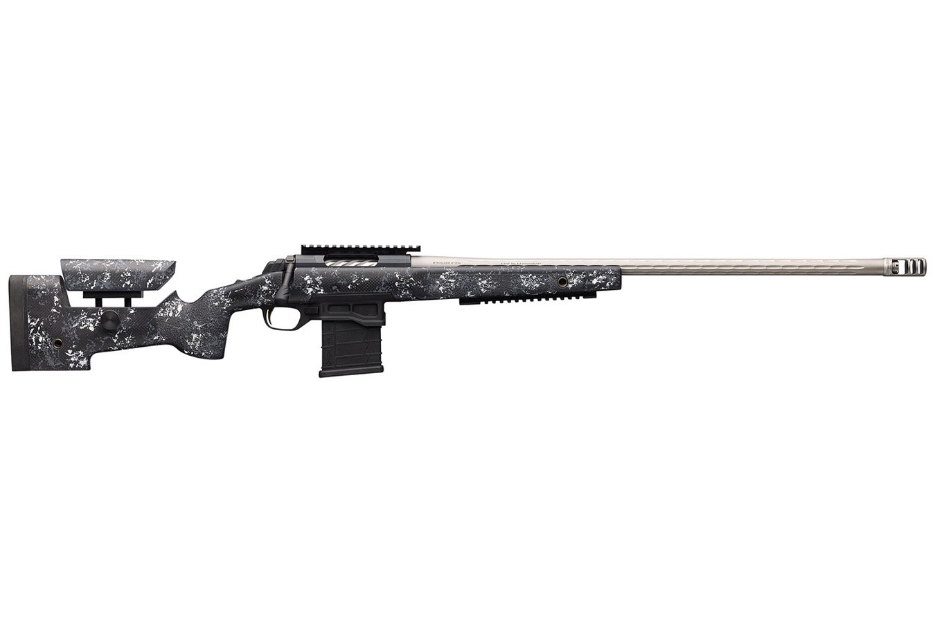 Browning X-Bolt Target Pro McMillan 6mm Creedmoor Bolt Action Rifle with Fluted Barrel