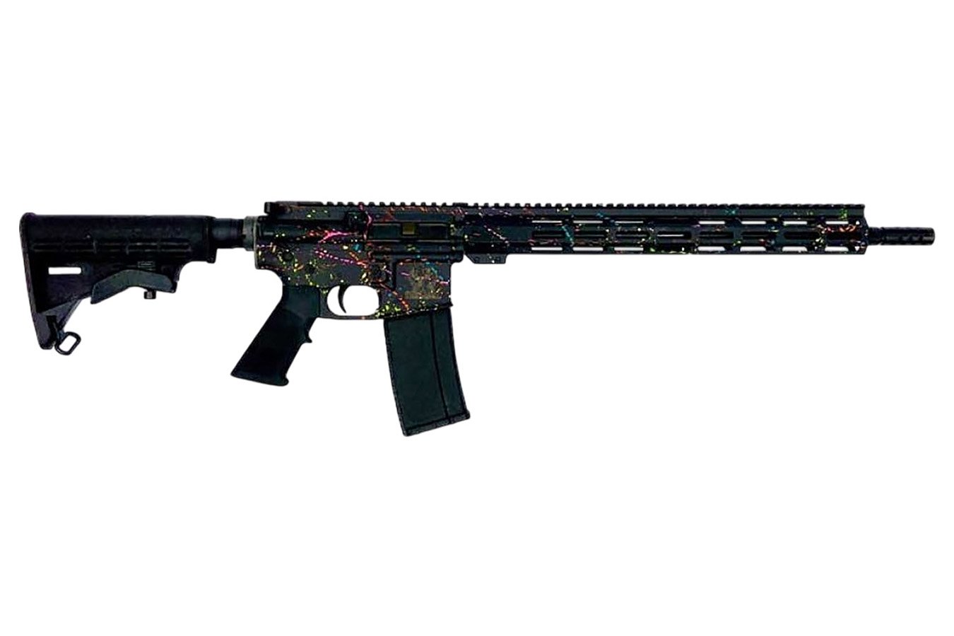 Great Lakes Firearms AR-15 Splatter Series 223 Wylde Rifle with M-LOK Handguard