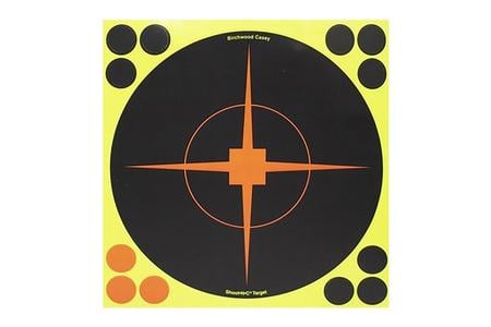 SHOOT-N-C 12 BULLSEYE TARGET WITH RESEALABLE PACK 25PK