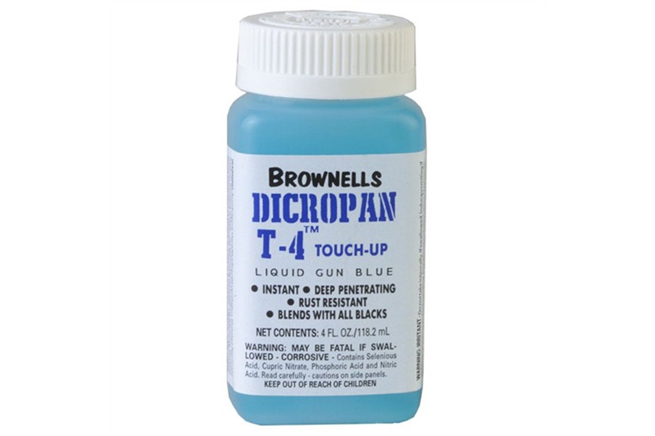 Brownells Inc 4oz Dicropan T-4 Blue Gun Touch-Up Liquid