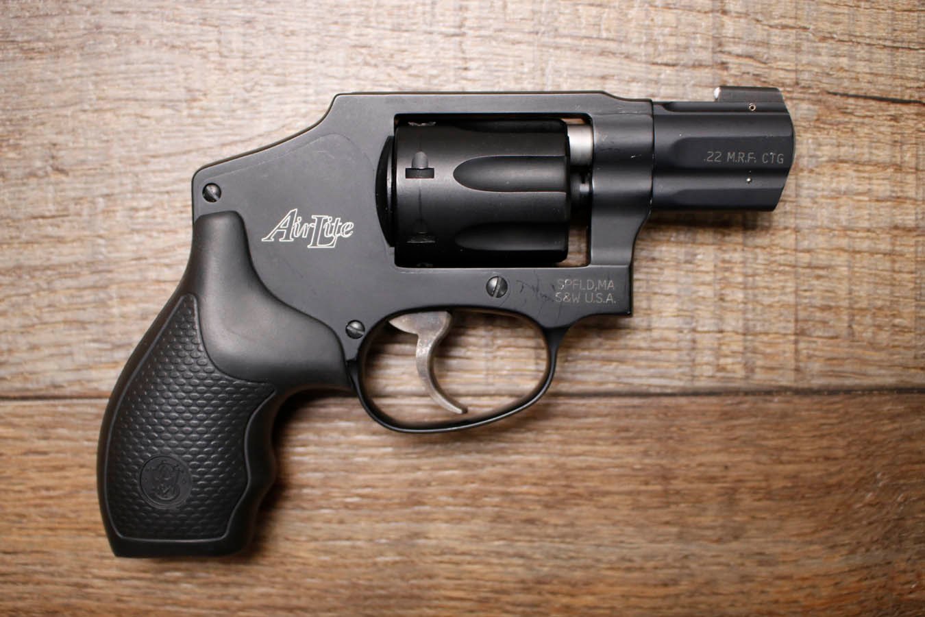 Smith & Wesson 351C Airlight 22 WMR Police Trade-In Revolver