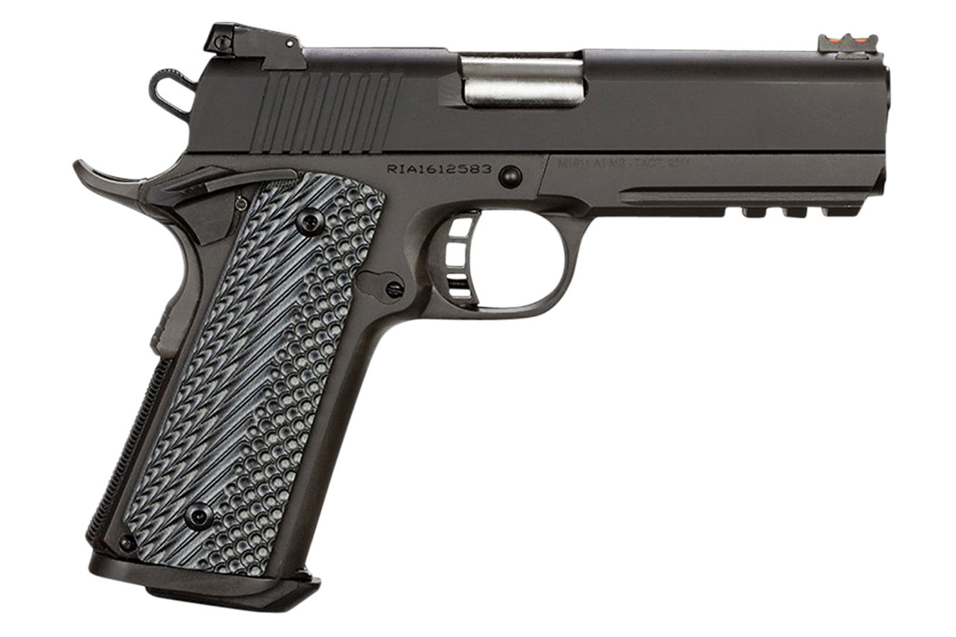 Rock Island Armory Tac Ultra MS 10mm Auto Caliber Pistol with Black/Gray G10 Grips