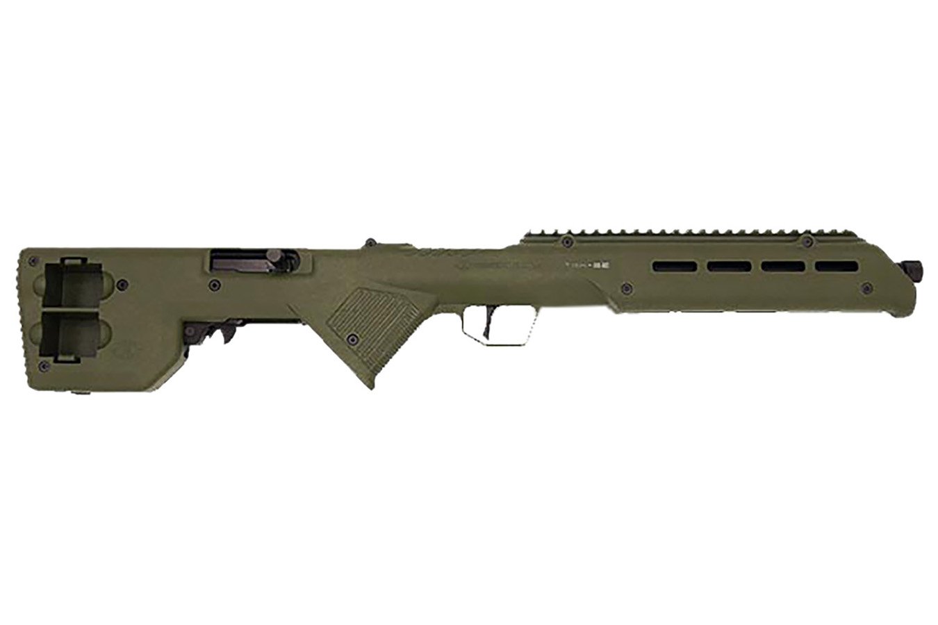 Desert Tech Trek-22 Green Compact 22 LR Rifle with M-LOK Handguard