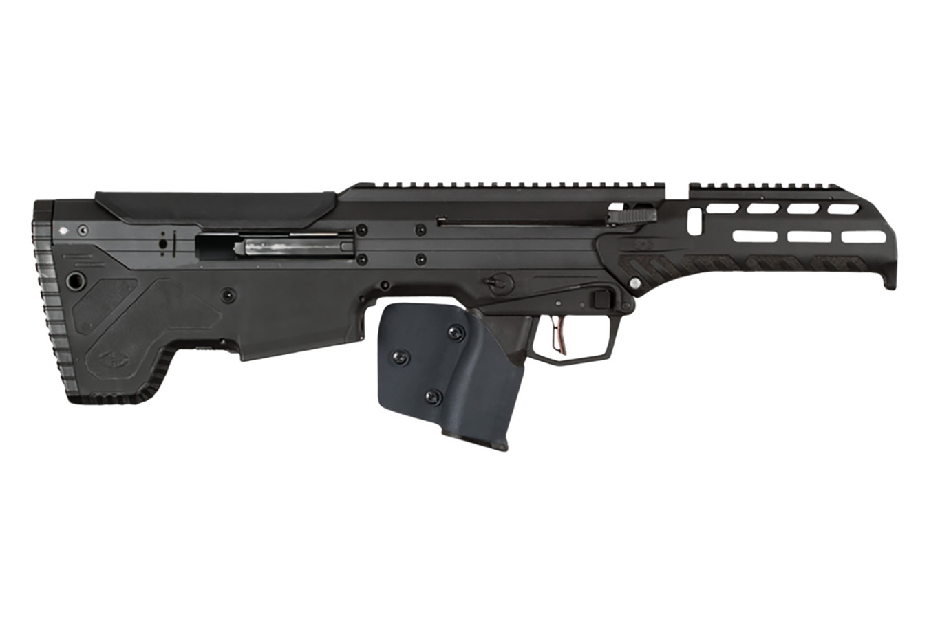 Desert Tech Side Eject Rifle Chassis *CA Compliant Black Synthetic Bullpup with Pistol Grip Fits Desert Tech MDRx Right Hand