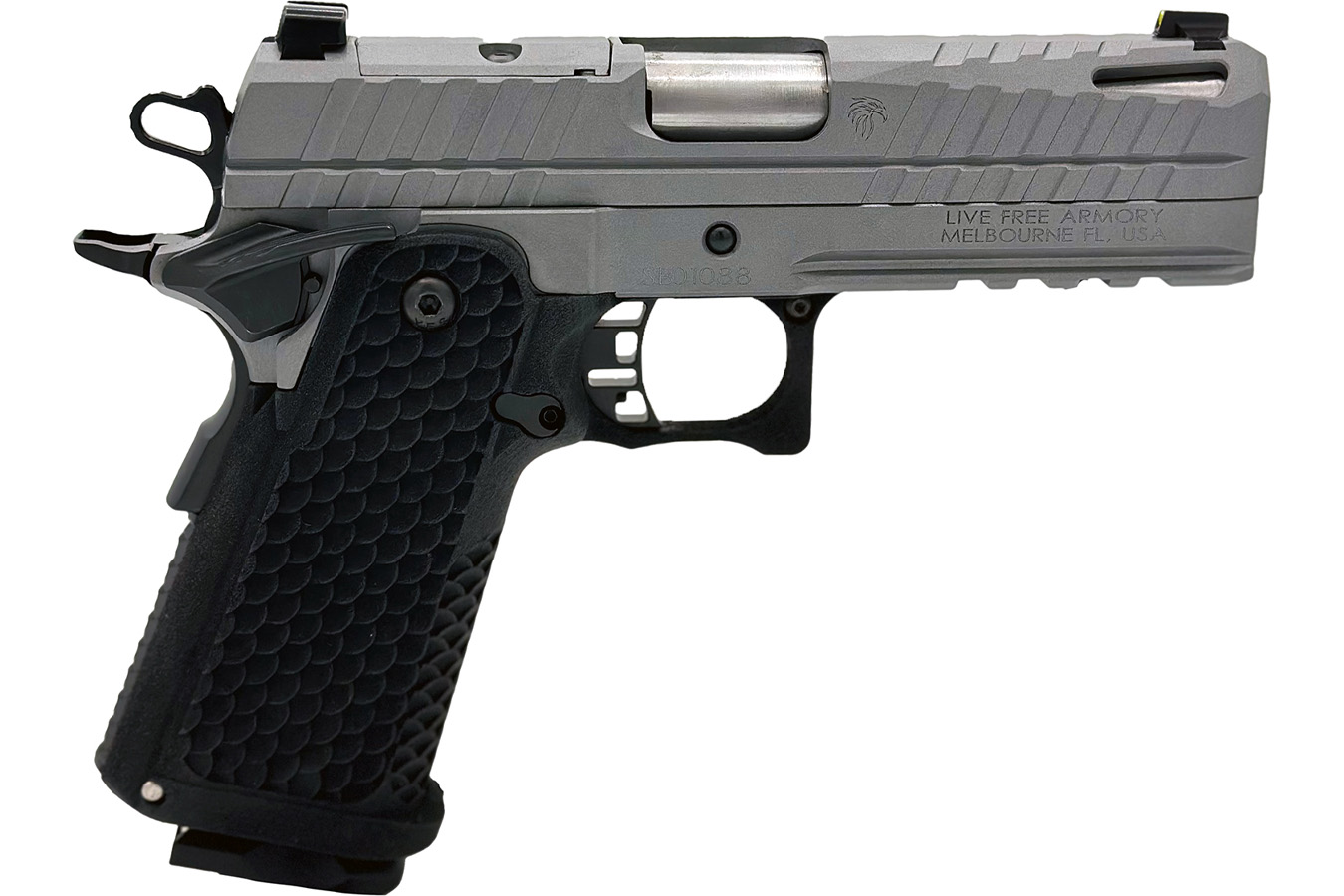 Live Free Apollo 11 Sub-Compact 9mm Luger Pistol with Optic Cut