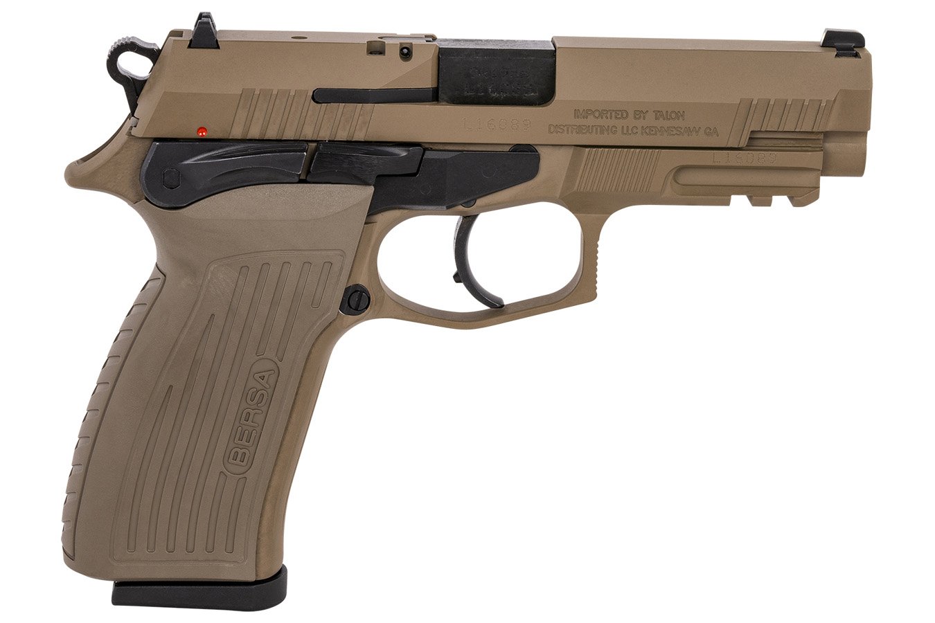 Bersa TPR Sports South Exclusive Full Size Frame 9mm Luger Pistol with Steel Barrel