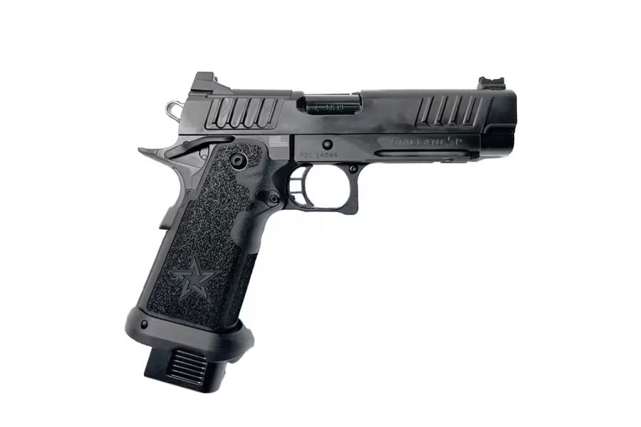 STACCATO 2011 P MODEL 9MM 4.4 IN BBL BLACK DLC OPTIC READY 