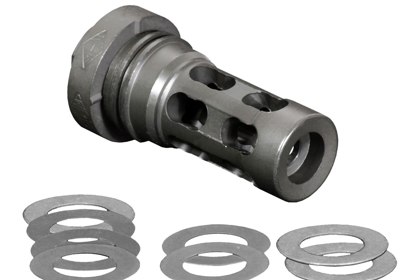 Yankeehill QD Light Tactical Muzzle Brake made of Black Finish Steel with 5/8
