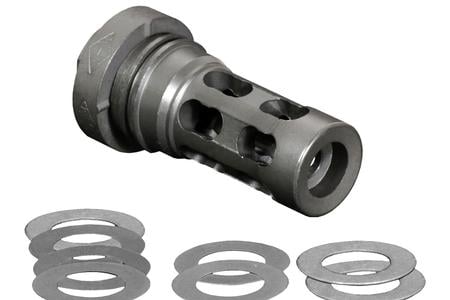 MUZZLE BRAKE 30CAL LTA 5/8-24 INCLUDES SHIM KIT