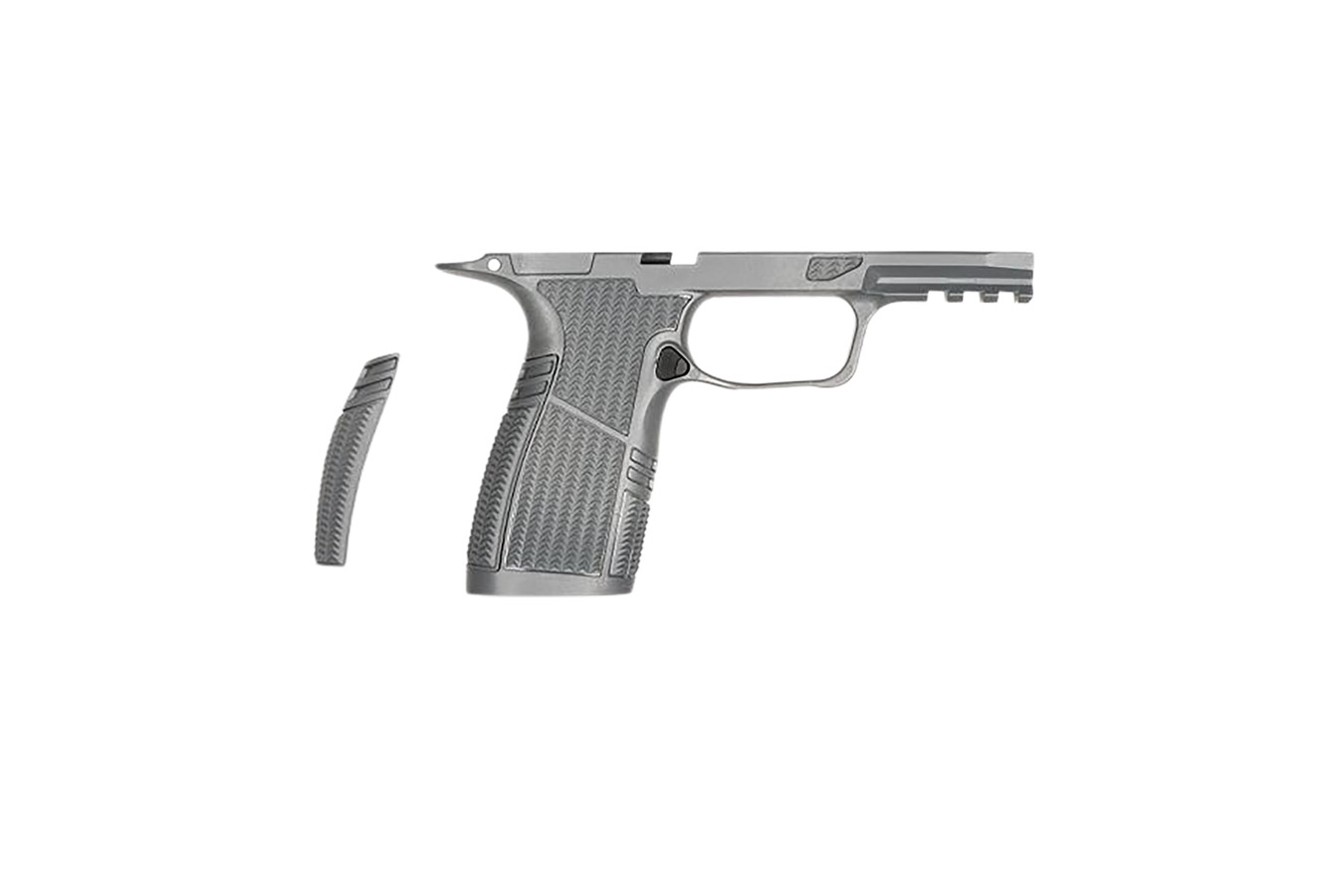 Tyrant Cnc Snub Nose Grip Module Grey Fits Sig P365