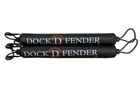 DOCK D FENDER SET 24 INCH BLACK