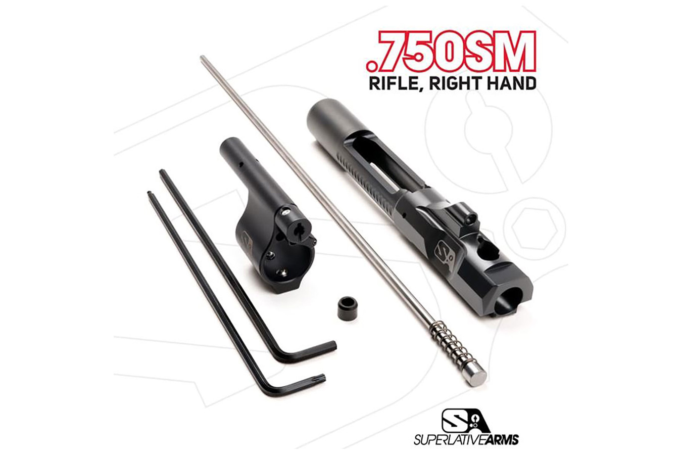 Superlative Arms AR-15 Adj Piston System W/Solid .750