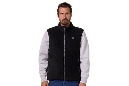 TREK 2.0 FLEECE VEST MEN`S 7.4V BLACK