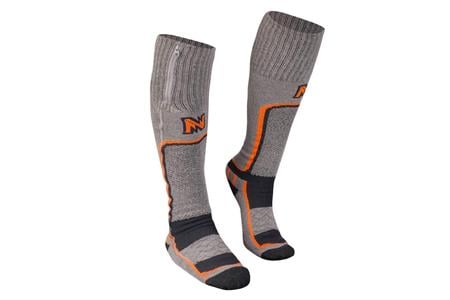 PREMIUM 3.0 MERINO HEATED SOCKS 3.7V DK GRY